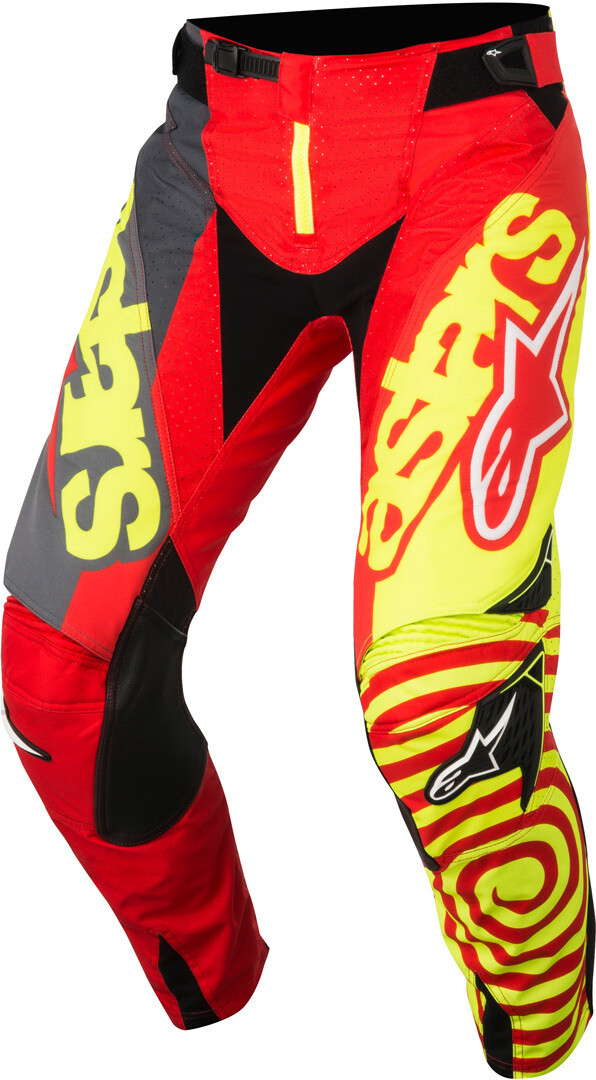 

Штаны для мотокросса Alpinestars Techstar Venom 2018, красный/желтый