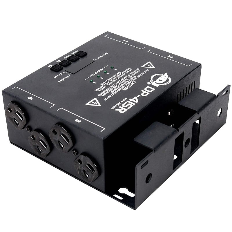 

Портативный 4-канальный DMX диммер/переключатель American DJ DP-415R American DJ DP-415R Portable 4-channel DMX Dimmer/Switch Pack