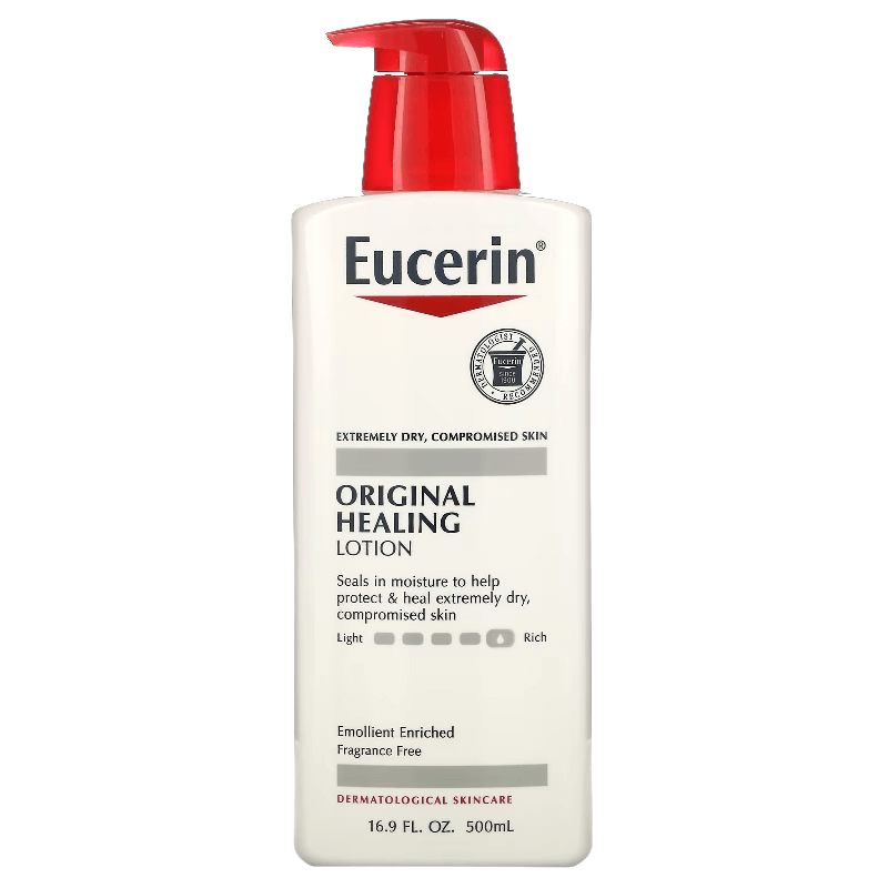Лечебный лосьон Eucerin, 500 мл eucerin original healing rich cream 16 oz 454g