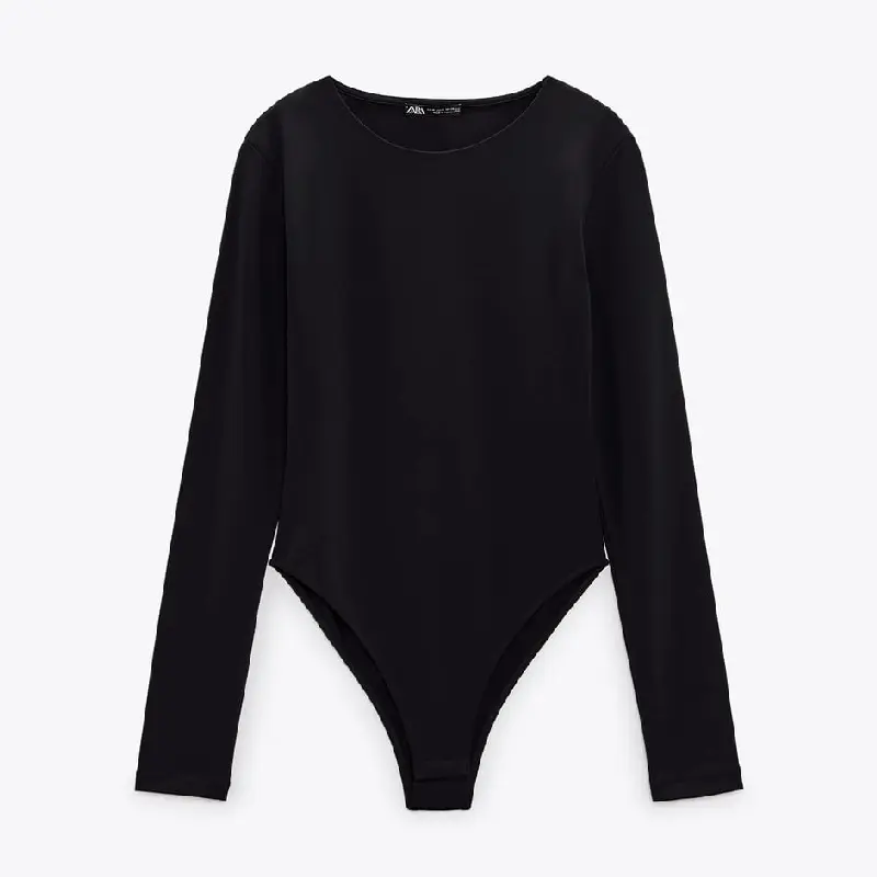 

Боди Zara With Stretch, черный
