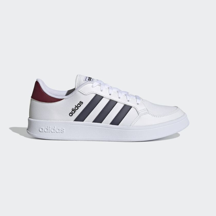 

Кроссовки adidas Zapatillas Breaknet, белый/темно-синий/темно-красный