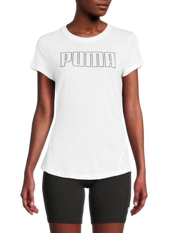 

Легендарная футболка Puma с логотипом, белый