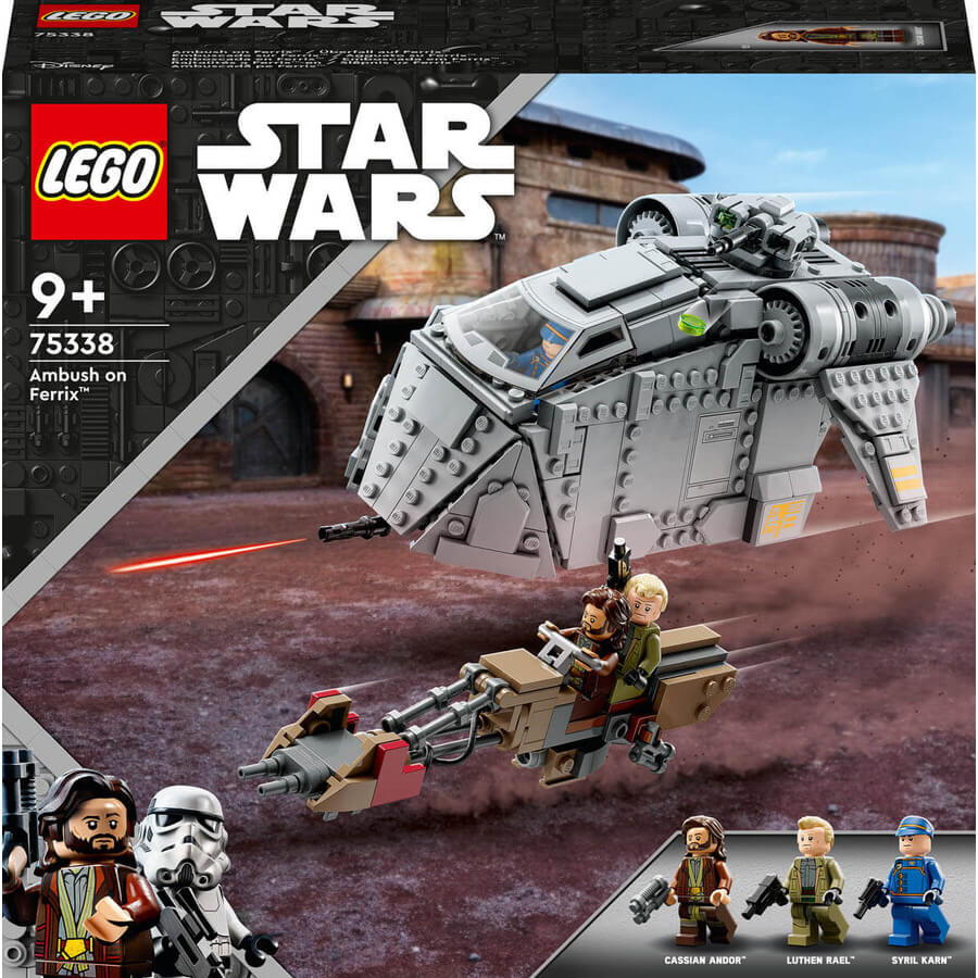 Конструктор Lego 75338 Star Wars Засада на Ферриксе, 679 деталей