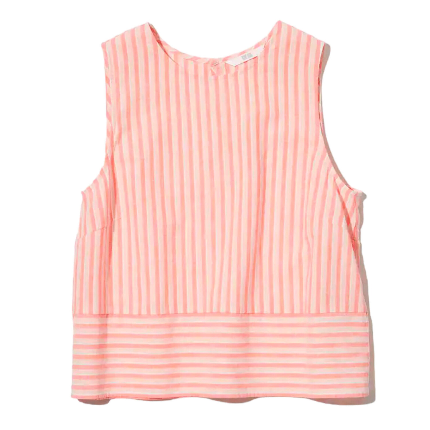 

Блуза Uniqlo Linen Blend Sleeveless, оранжевый