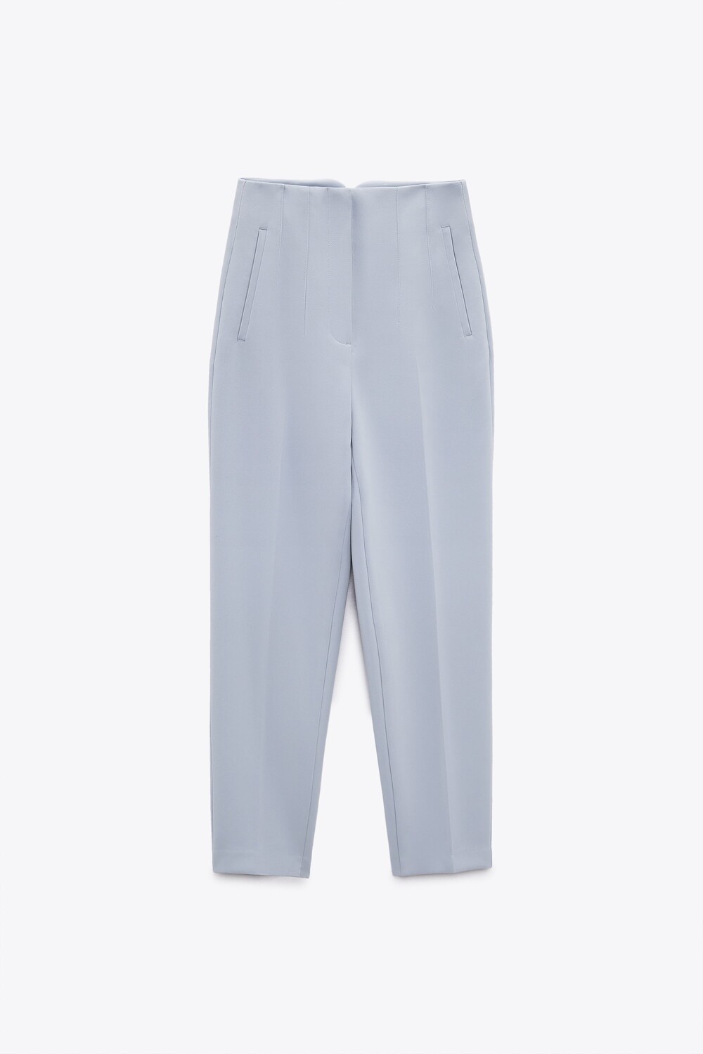 

Брюки Zara High-waist, голубой