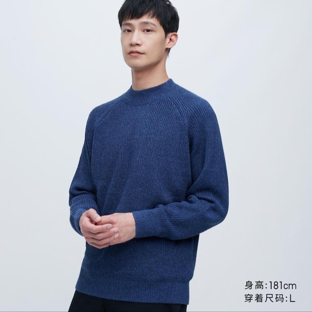 

Свитер унисекс Uniqlo, синий