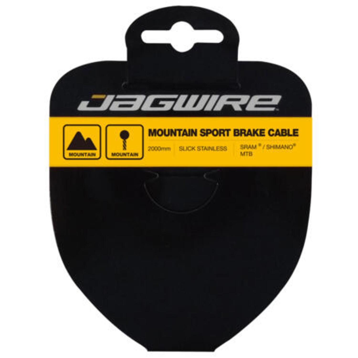 

Тормозной трос Jagwire-1.5X3500мм-SRAM/Shimano, серый / серый / серый