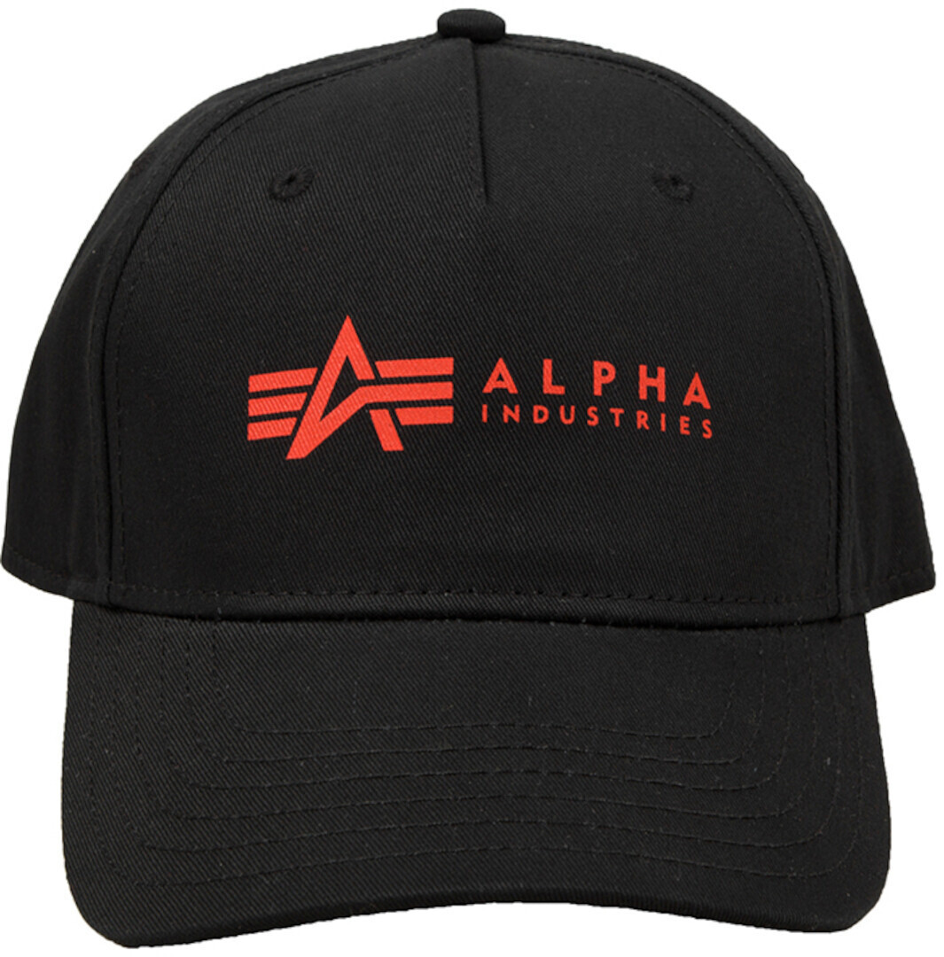 

Кепка Alpha Industries Alpha, черный/красный