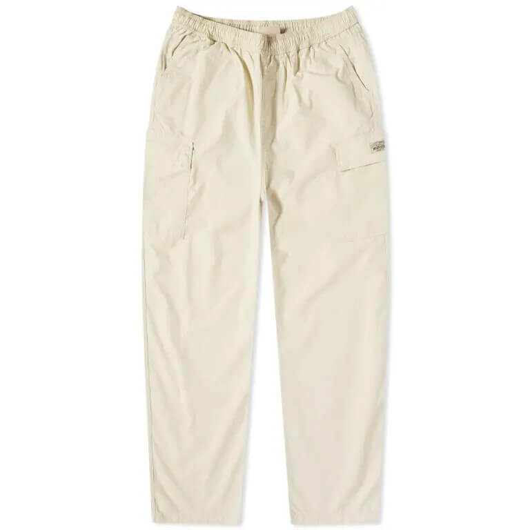 

Пляжные брюки-карго Stussy из рипстопа, кремовый