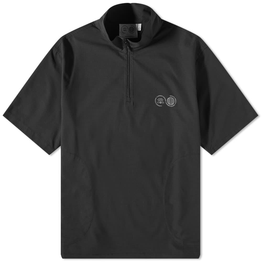 Рубашка Carrier Goods Lightweight Zipped Shirt moderna trendy carrier plastic lux black m