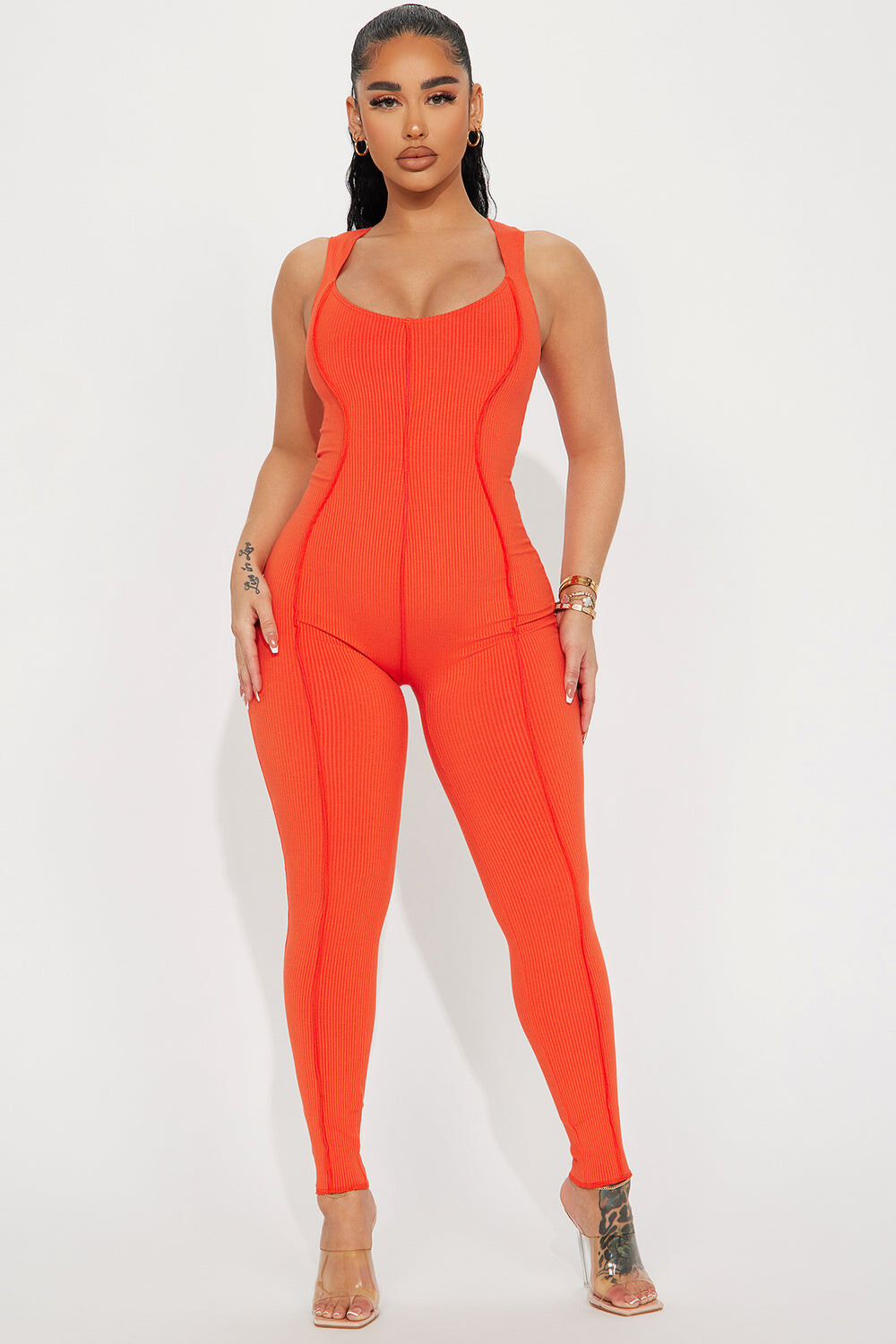 

Комбинезон Fashion Nova JP2489FN, оранжевый
