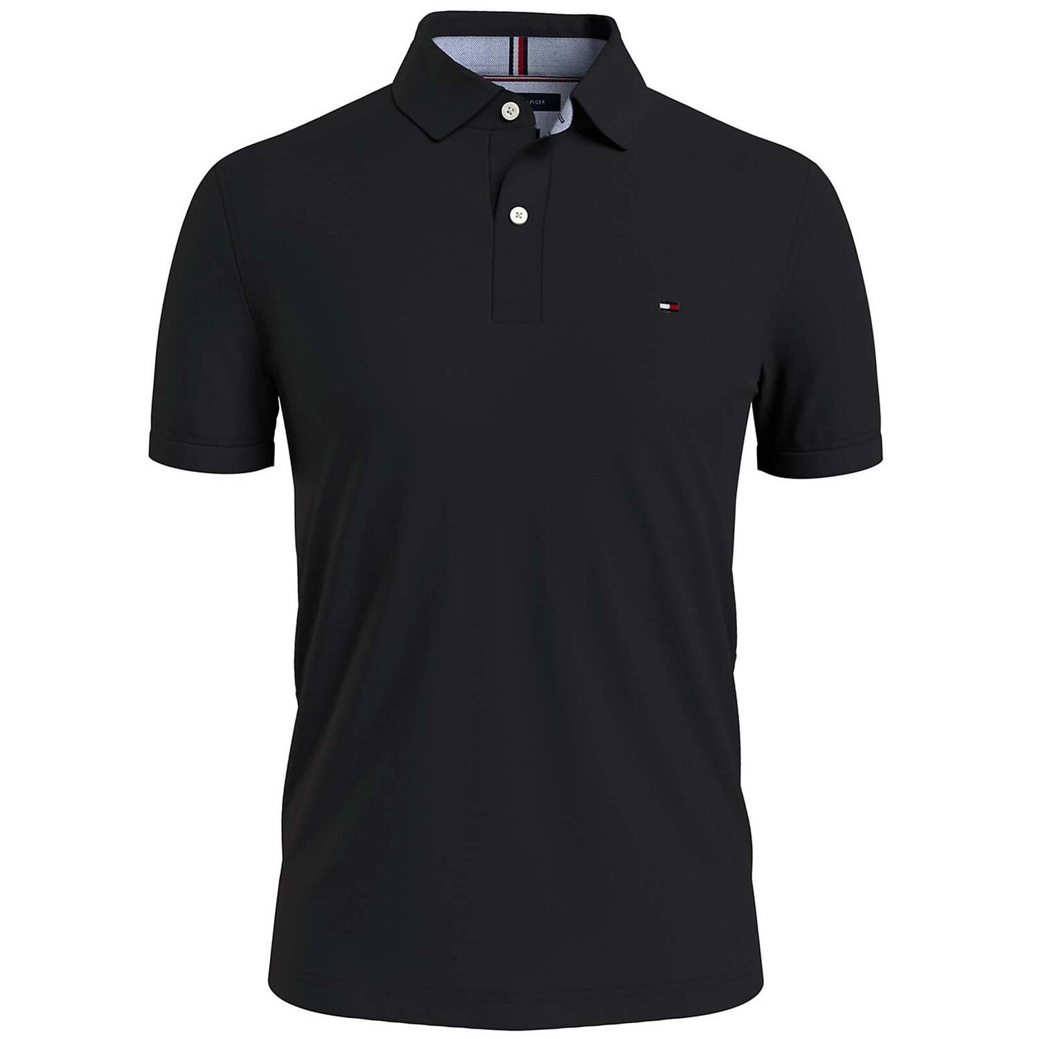 

Поло Tommy Hilfiger Tommy Slim Fit, черный