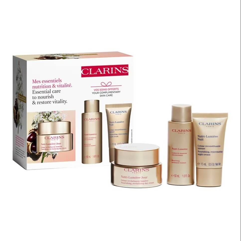 

Подарочный набор Clarins Nutri Lumiere, 3 предмета