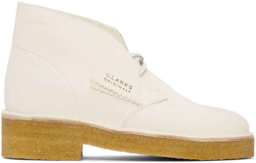 

Белые замшевые ботинки дезерты 221 Clarks Originals