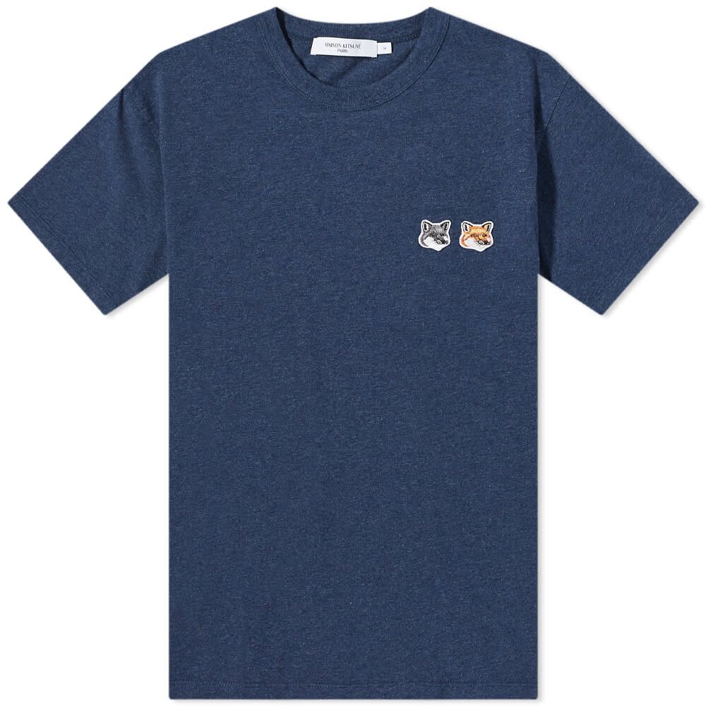 

Футболка Maison Kitsuné Double Fox Head Patch Tee