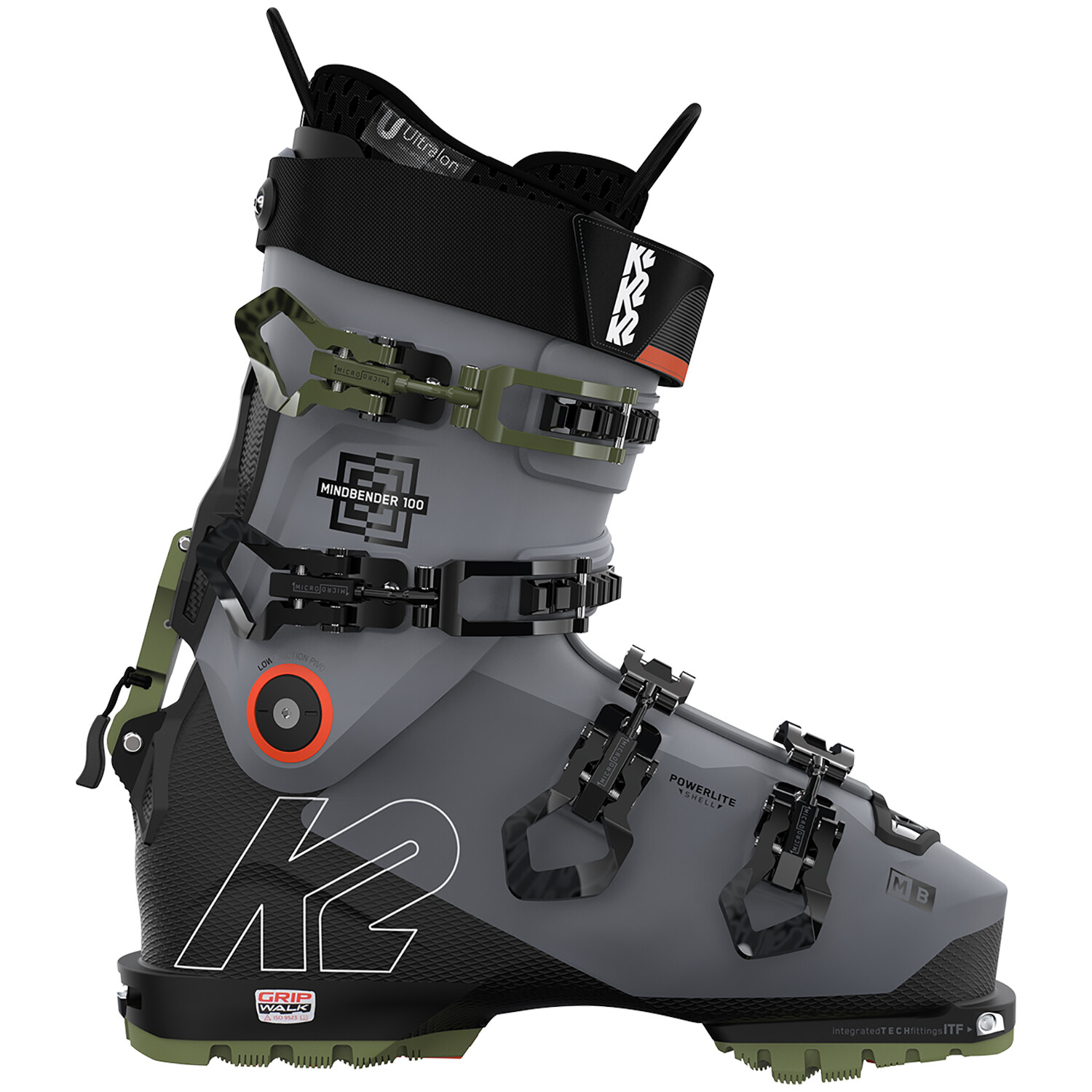 

Ботинки K2 Mindbender 100 MV лыжные, серый
