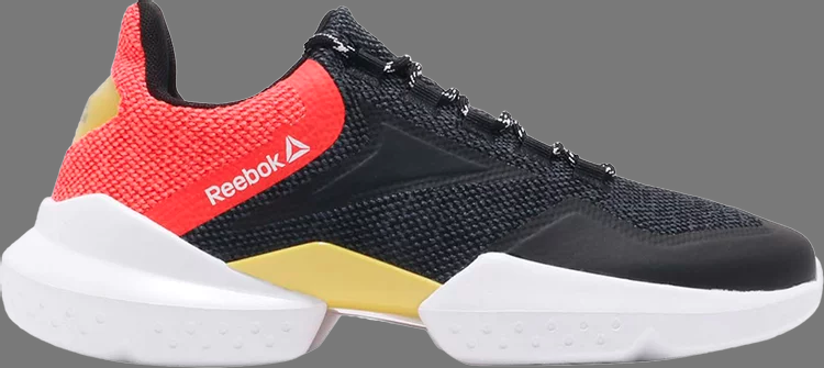 Кроссовки split fuel 'yellow' Reebok, черный - фото