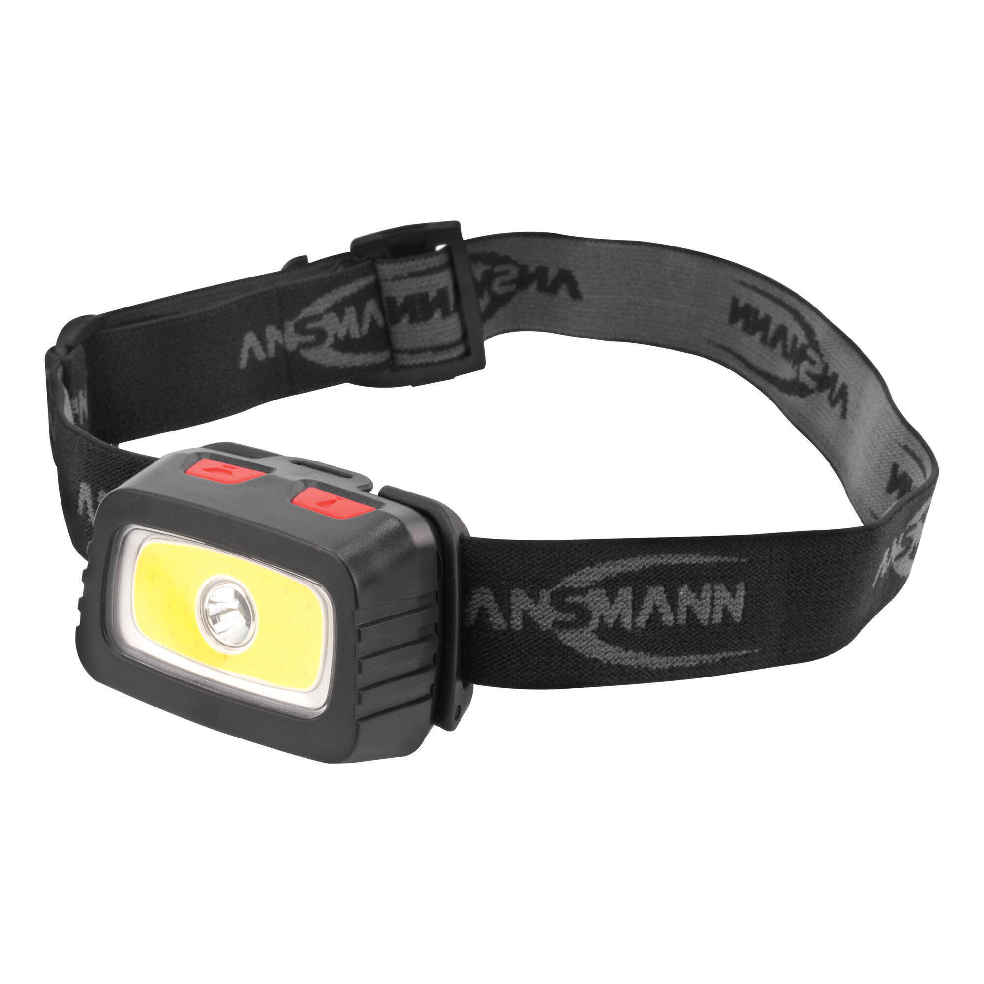 Налобный фонарь Ansmann Led широкое освещение мощностью 3 вт, черный фонарь налобный сервис ключ