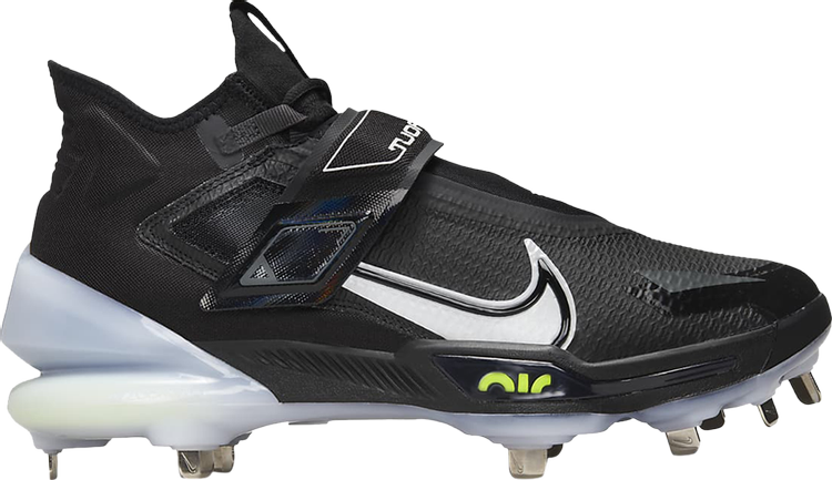 

Бутсы Nike Force Zoom Trout 8 Elite 'Black White Volt', черный