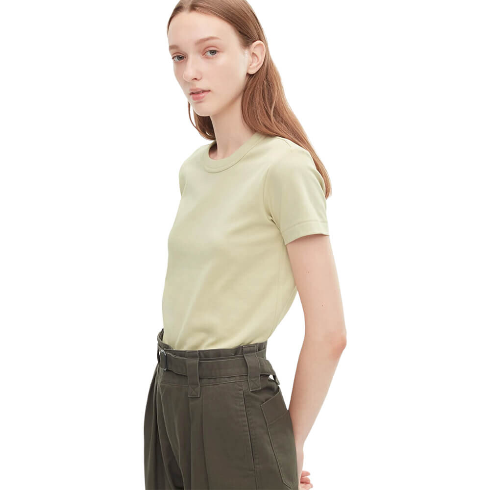 

Футболка Uniqlo U Crew Neck, бежевый