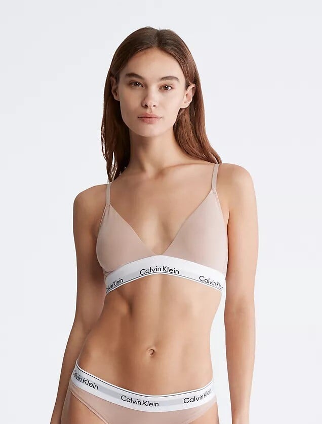 

Бюстгальтер Calvin Klein Modern Cotton Lightly Lined Triangle, красный