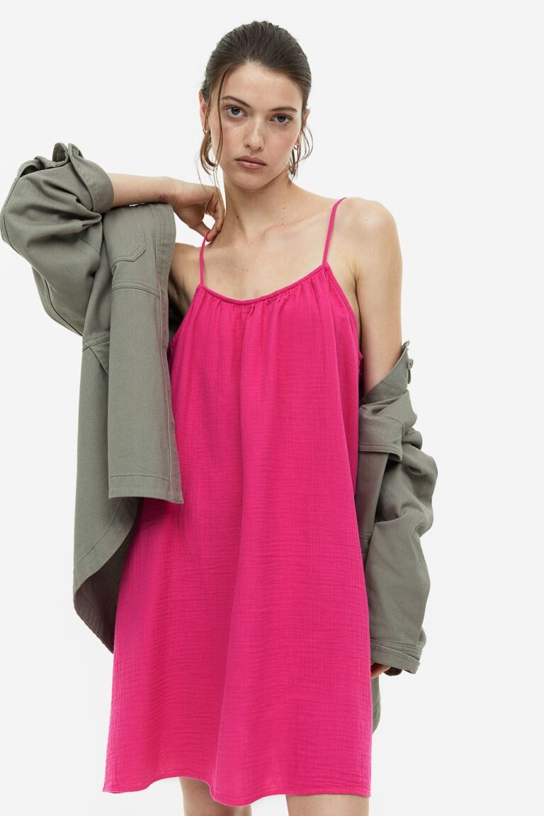 

Платье без рукавов H&M, вишневый