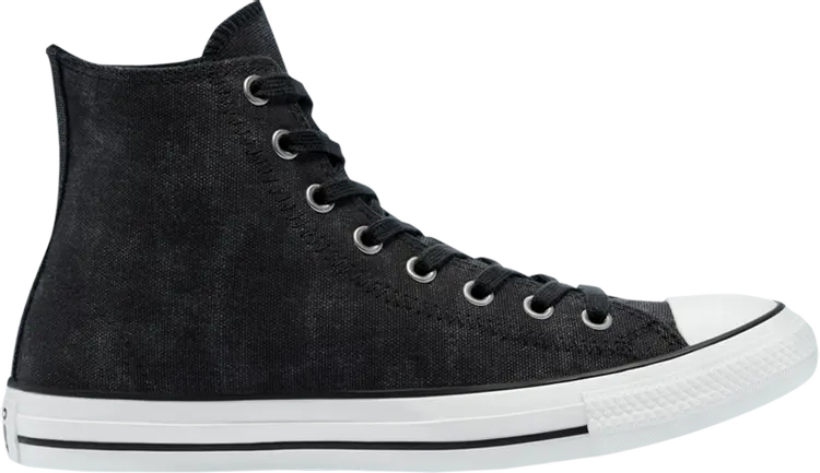 

Кроссовки Converse Chuck Taylor All Star High Washed Canvas - Black, черный
