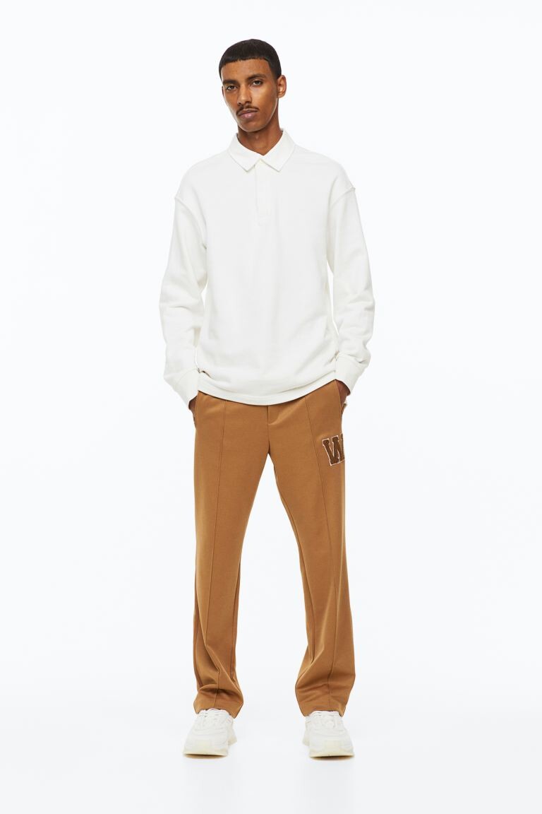 

Элегантные джоггеры Regular Fit H&M, темно-бежевый/w