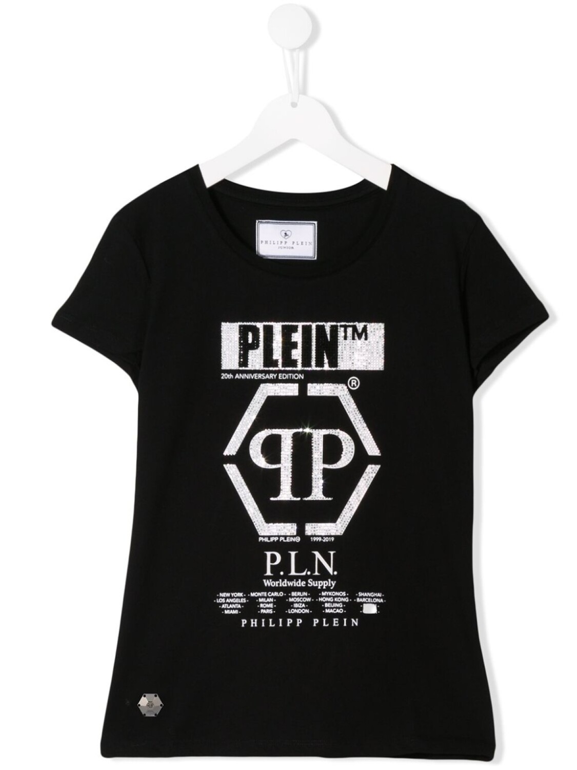 

Philipp Plein футболка 20th Anniversary, черный