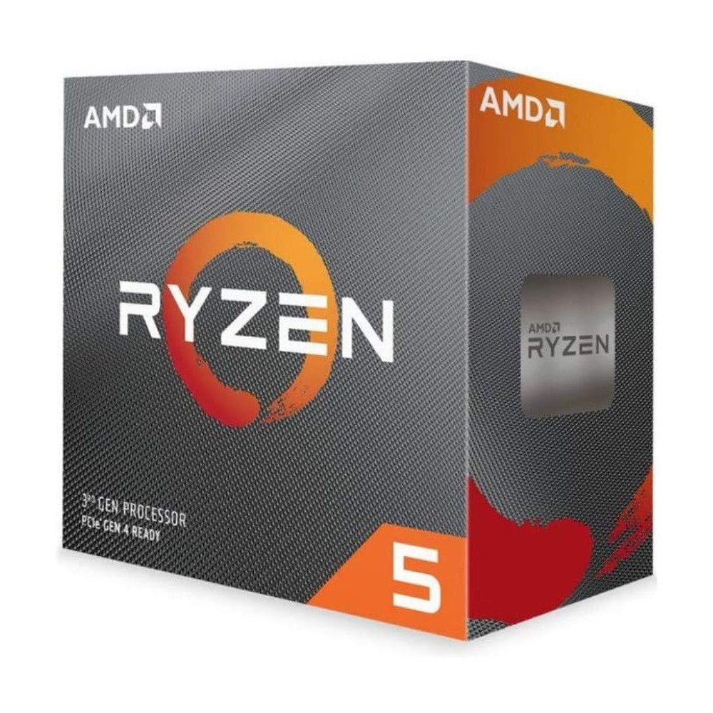 Процессор AMD Ryzen 5 3500 BOX, AM4 процессор amd am4 ryzen 5 3500 tray 3 6 4 1 ghz 6core 16mb 100 100000050