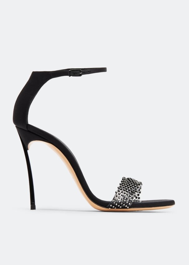 

Сандалии Casadei Blade, черный