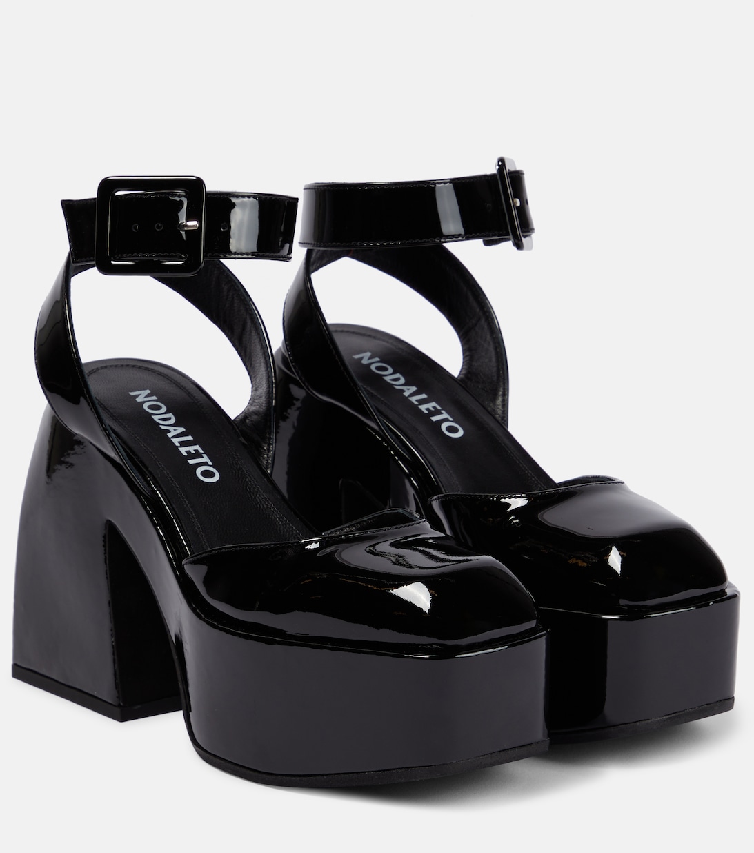 Лакированные туфли Bulla Sofia Nodaleto, черный цена и фото