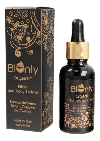 

Концентрированная сыворотка-масло для лица, 30 мл BIOnly, Organic, Midsummer Night's Dream Elixir -