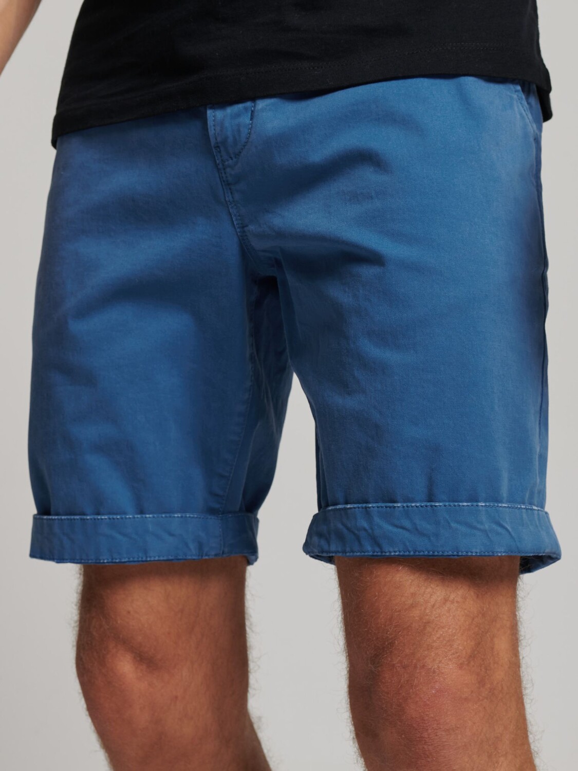 

Шорты чинос Superdry Core, цвет Синий Нептун