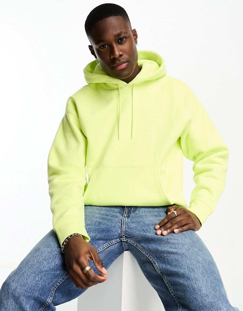 

Светло-зеленая худи Levi's Skate с логотипом на нижней кромке, Зеленый