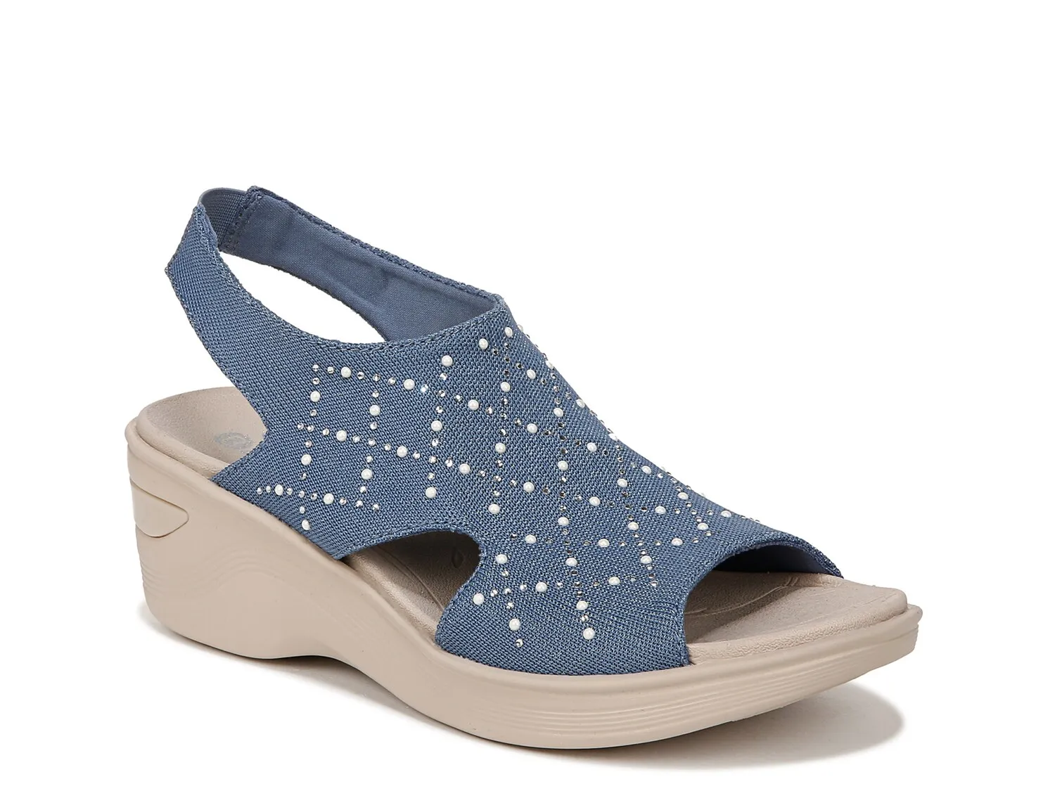 

Сандалии Destiny Bright Wedge Sandal Bzees, синий