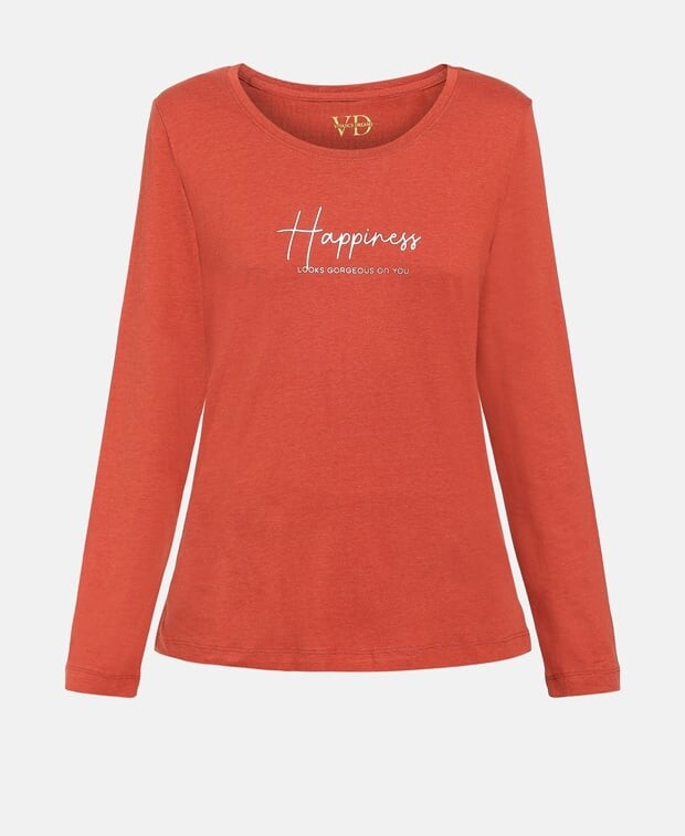 

Пижамный топ Vivance Dreams, терракота