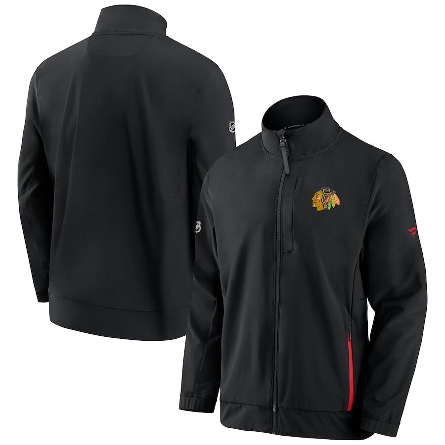 

Куртка Fanatics Branded Chicago Blackhawks, черный