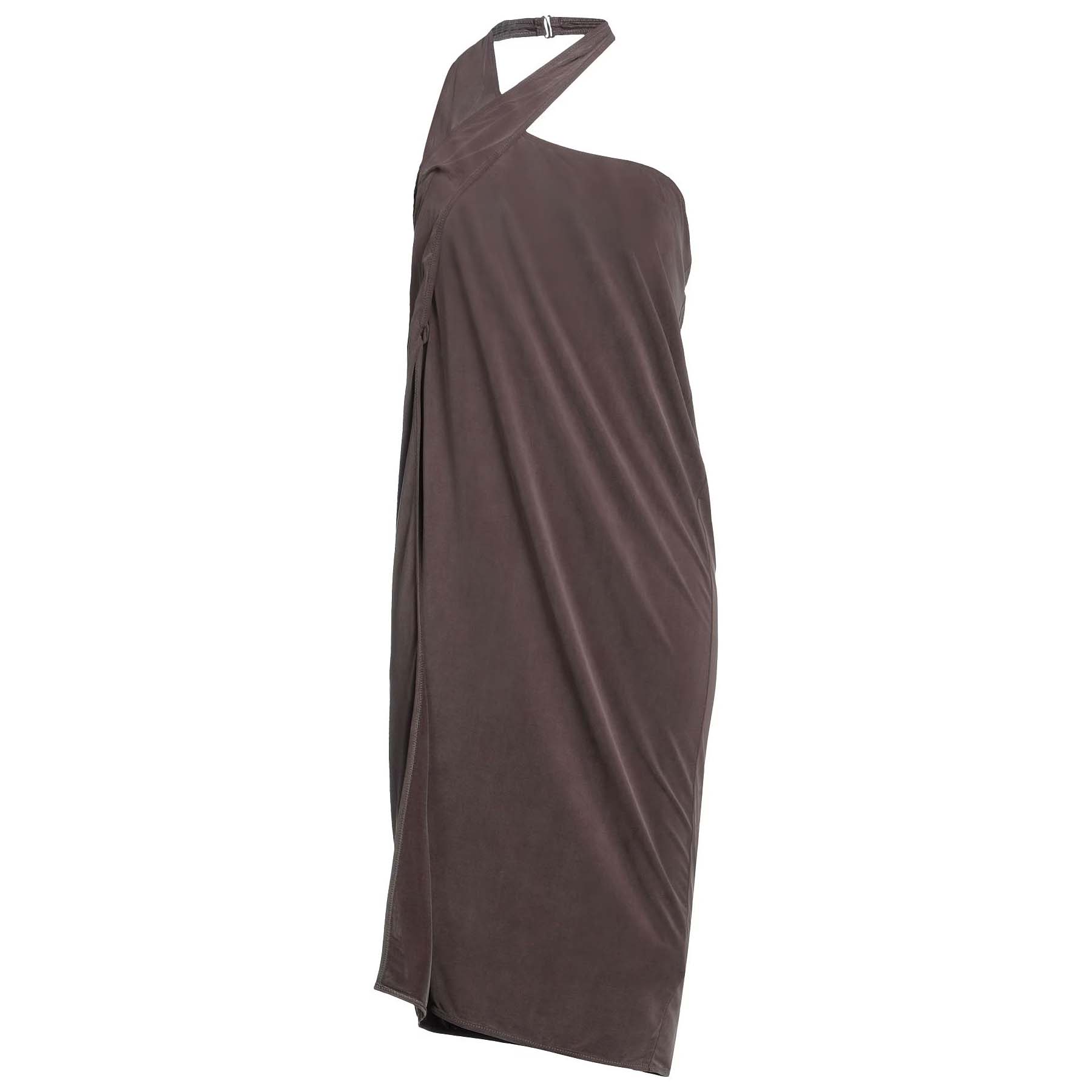 Платье Jacquemus Midi, серо-коричневый платье jacquemus office белый