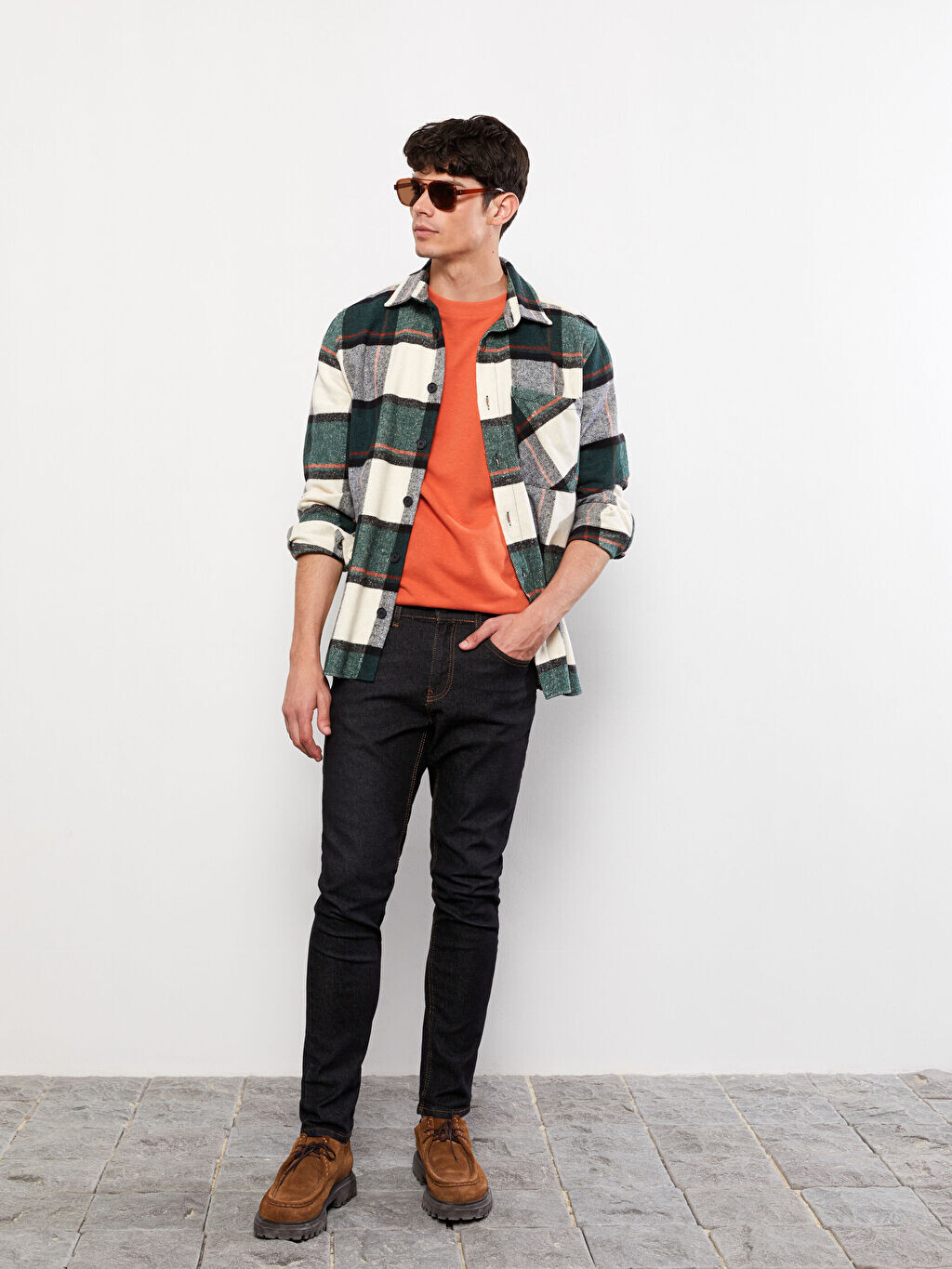 

Мужские джинсовые брюки 750 Slim Fit LCW Eco