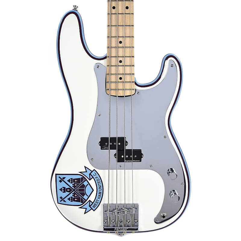 

Fender Artist Steve Harris Precision Bass Olympic White Artist Series Steve Harris Precision Bass