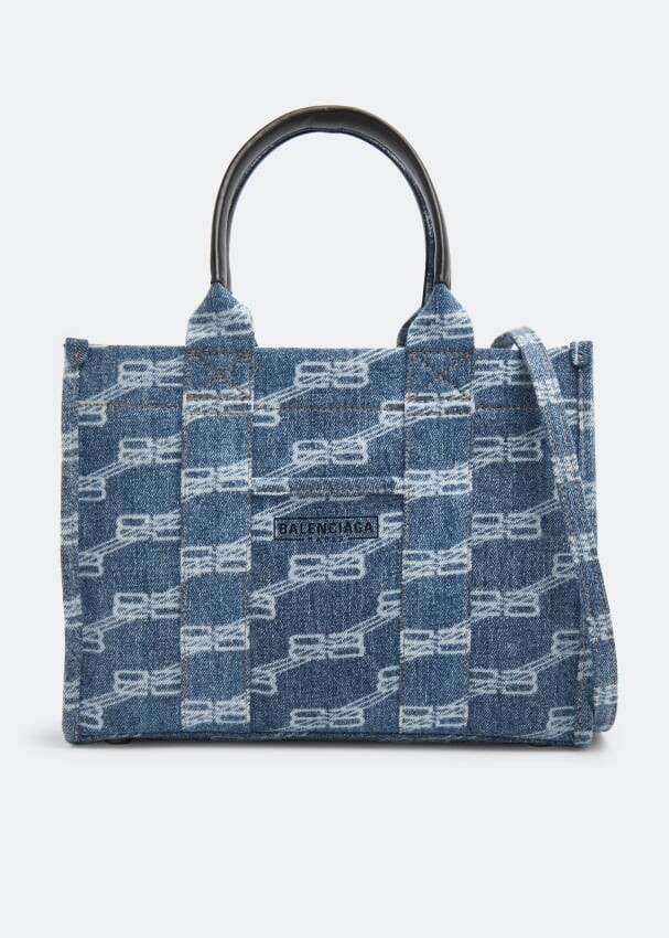 

Сумка-тоут BALENCIAGA Hardware small tote bag, синий