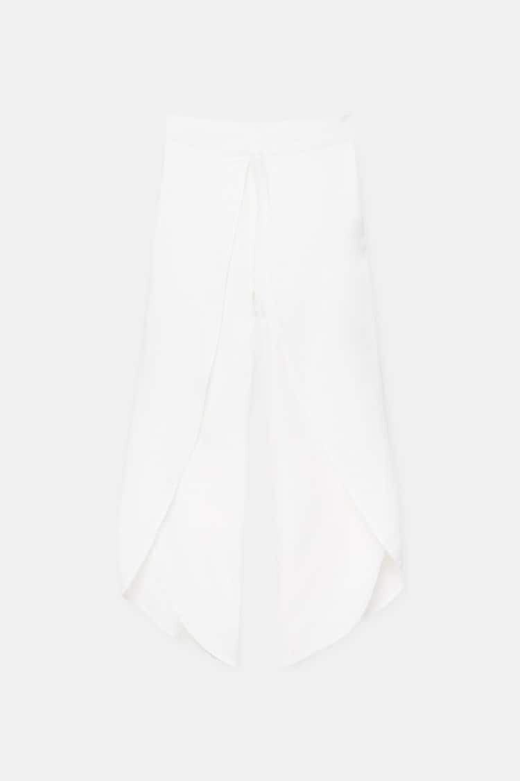 

Брюки Pull&Bear Rustic Wrap, белый