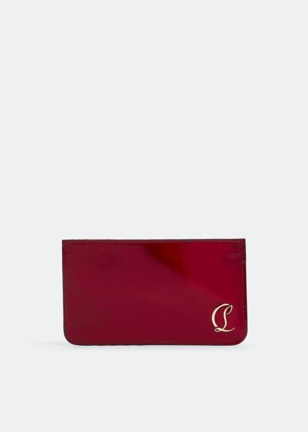 

Картхолдер CHRISTIAN LOUBOUTIN Loubi54 card holder, красный