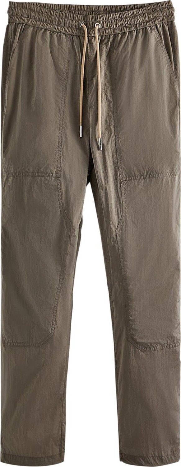 

Брюки Kith Wrinkle Nylon Colden Pant 'Canvas', загар, Серый