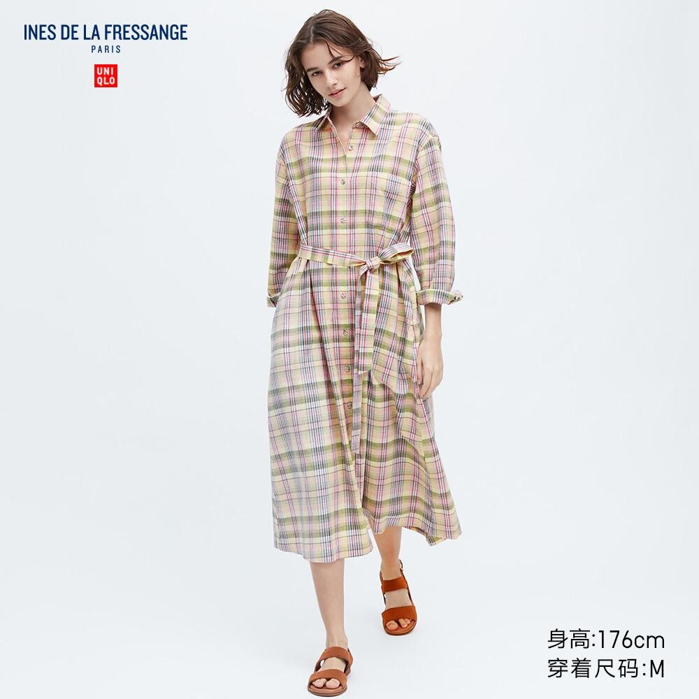 

Рубашка Uniqlo, розовый