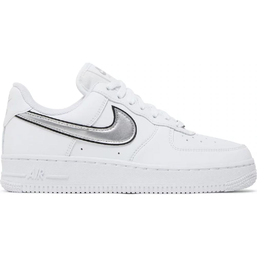 Nike air force hotsell 1 07 womens silver