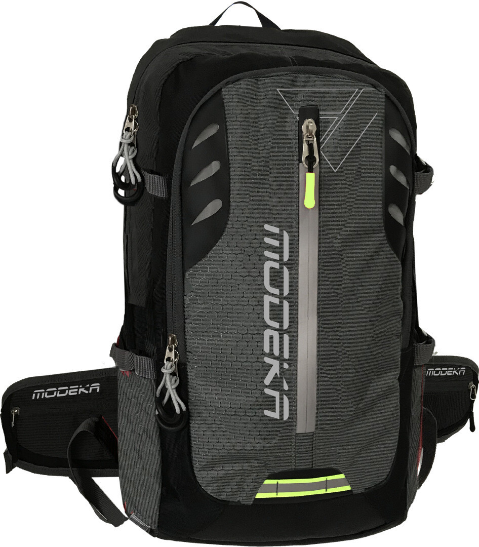 

Рюкзак Modeka Adventure Pack 28L, серый/черный