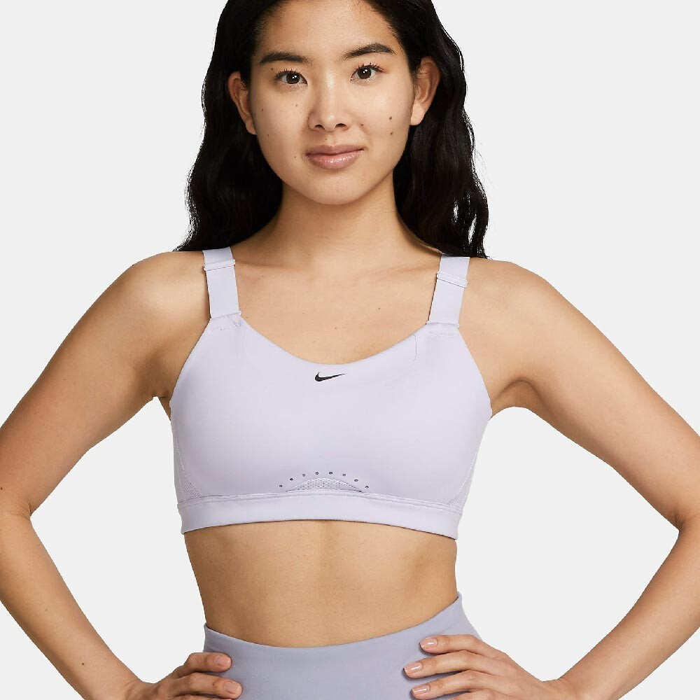 

Топ Nike Alpha Women's High-Support Padded Sports, светло-лиловый, Розовый