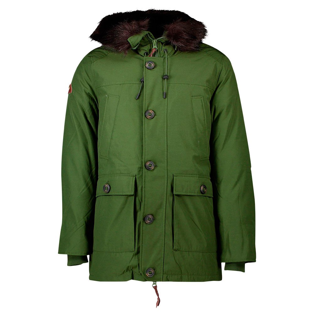 Куртка Superdry Rookie Down, зеленый куртка superdry rookie colour block down зеленый